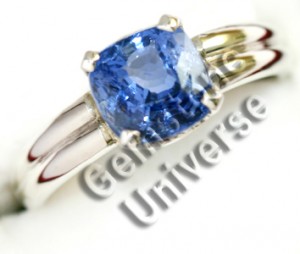Unheated BlueSapphire3.00ct Ring. Gemstoneuniverse.com2885b