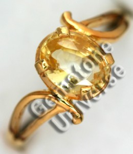 Natural Unheated Ceylon Yellow Sapphire of 2.56 cts Gemstoneuniverse.com GU0210256YS Collection No. 2933d
