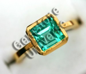 Natural Untreated Columbian Emerald of 2.44 cts Gemstoneuniverse.com GU1109244E Collection No. 2956a