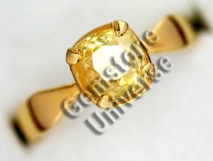 Natural Unheated Ceylon Yellow Sapphire of 2.37 ct Gemstoneuniverse.com Local Inventory Collection No. 2987a