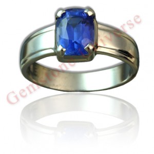 Gemstoneuniverse.com ,Striking Eye clean and super lustrous unheated Ceylon Blue Sapphire-The most powerful gemstone of Saturn. For the uninitiated this the closest to the famed Kashmir color.