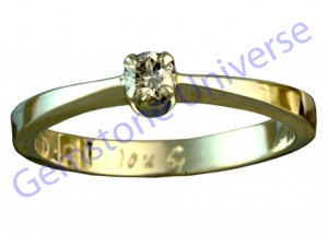 Venus Trinity Ring-Diamond for Venus-Gemstineuniverse.com