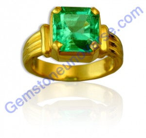 Natural Untreated Columbian Emerald of 2.63 carats Gemstoneuniverse.com GU020810263EM