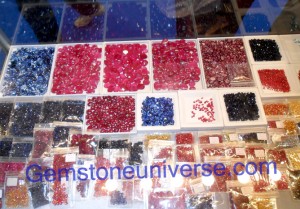 Mind boggling array of Rubies, Sapphires at our showcase at the 46th Bangkok Gem and Jewelry Fair from September 7th, 2010 to September 2011! Gemstoneuniverse.com