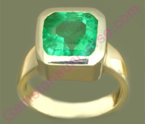 Natural Untreated Colombian Emerald of 2.54 carats Gemstoneuniverse.com