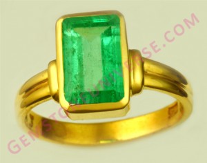 Natural Untreated Colombian Emerald of 3.12 carats Gemstoneuniverse.com