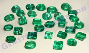 October 2010 Zambian Emerald Lot-Gemstoneuniverse.com