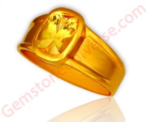 Natural Untreated Ceylon Yellow Sapphire of 2.86 Carats Gemstoneuniverse.com