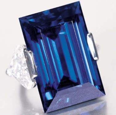 The absolutely Stunning Rockefeller Blue Sapphire.Gemstoneuniverse.com