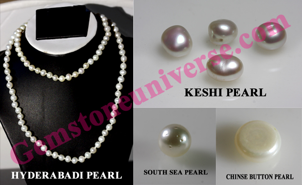 Guard yourself against Useless Fake Pearls for Jyotish Gemstone Therapy-Don't deceive yourself. Keshi Pearls, South Sea Pearls & Chinese Pearl are cultured and Non Natural Pearls.
