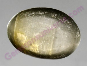 A Cat’s eye cabochon has a highly polished domed top and is rough underneath A Cat’s eye cabochon has a highly polished domed top and is rough underneath