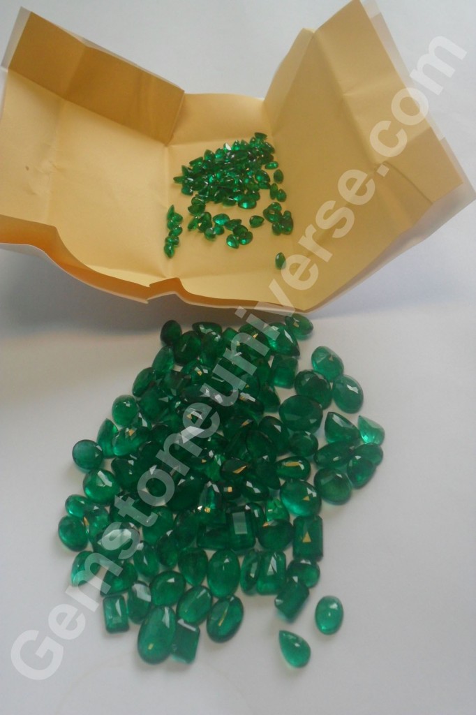 Enjoy the deep and rich Zambian Green Emeralds. There is plenty of rough still left