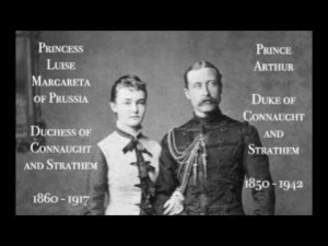 Princess Luise Margareta and Duke of Connaught