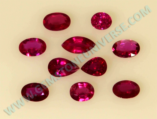Aditya 2012 - New Lot of Natural Treatment free Mozambique Ruby