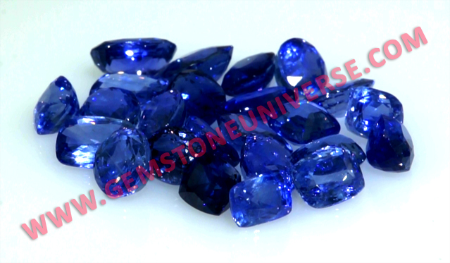 Natural Ceylon Blue sapphire lot Vishwavijay 2012