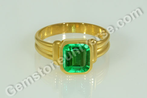 Natural Colombian Emerald of 1.81 carats Gemstoneuniverse.com