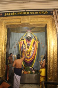 Lord Saturn At the Shree Shaneeswar Swamy Sannidhi RajajiNagar Bangalore