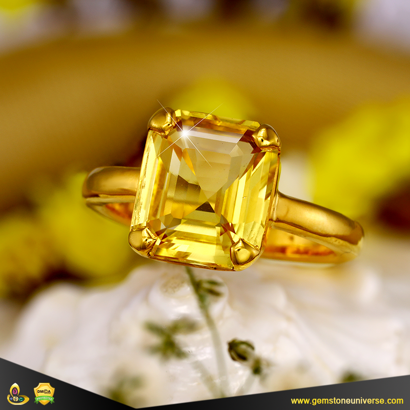 TODANI JEMS 7.25 Ratti Natural Yellow Sapphire Pukhraj Gemstone for Women's  and Men's Brass Sapphire Ring Price in India - Buy TODANI JEMS 7.25 Ratti  Natural Yellow Sapphire Pukhraj Gemstone for Women's