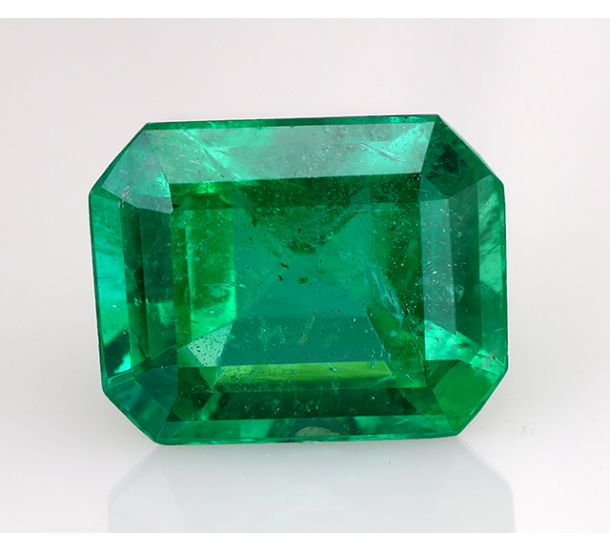Buy Deep Vivid Green Natural Zambian Emerald Online - GU0623580EM