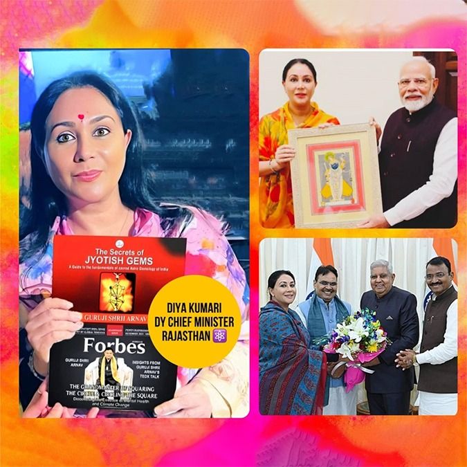 Deputy Chief Minister of Rajasthan- Diya Kumari Ji