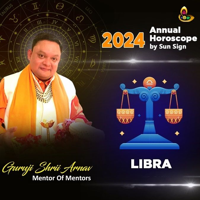 Annual Horoscopes 2024 for Libra Sun Sign Tula Rashi 2024 Vedic