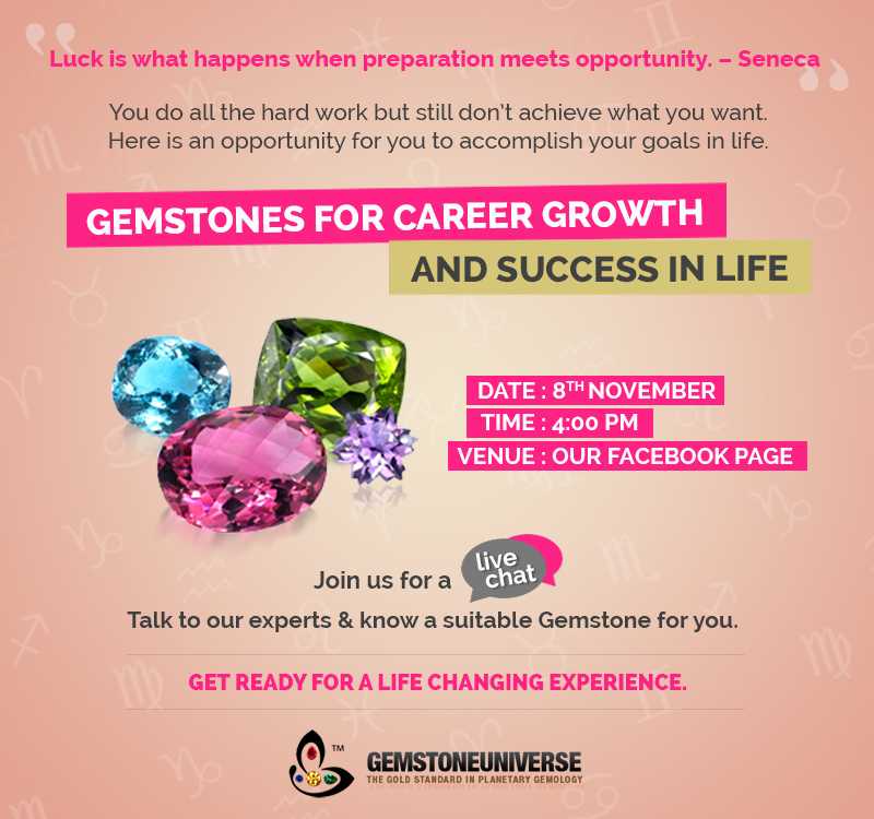 Gemstones for career growth