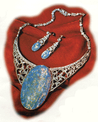 Andamooka Opal Presented to Queen Elizabeth